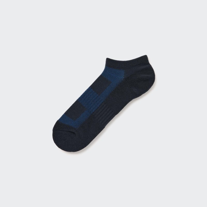 Chaussette Uniqlo Pile Mesh Short Homme Bleu Marine | 2491221