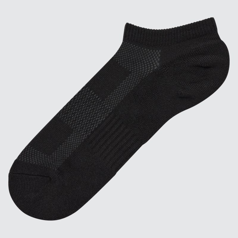 Chaussette Uniqlo Pile Mesh Short Homme Noir | 2957487