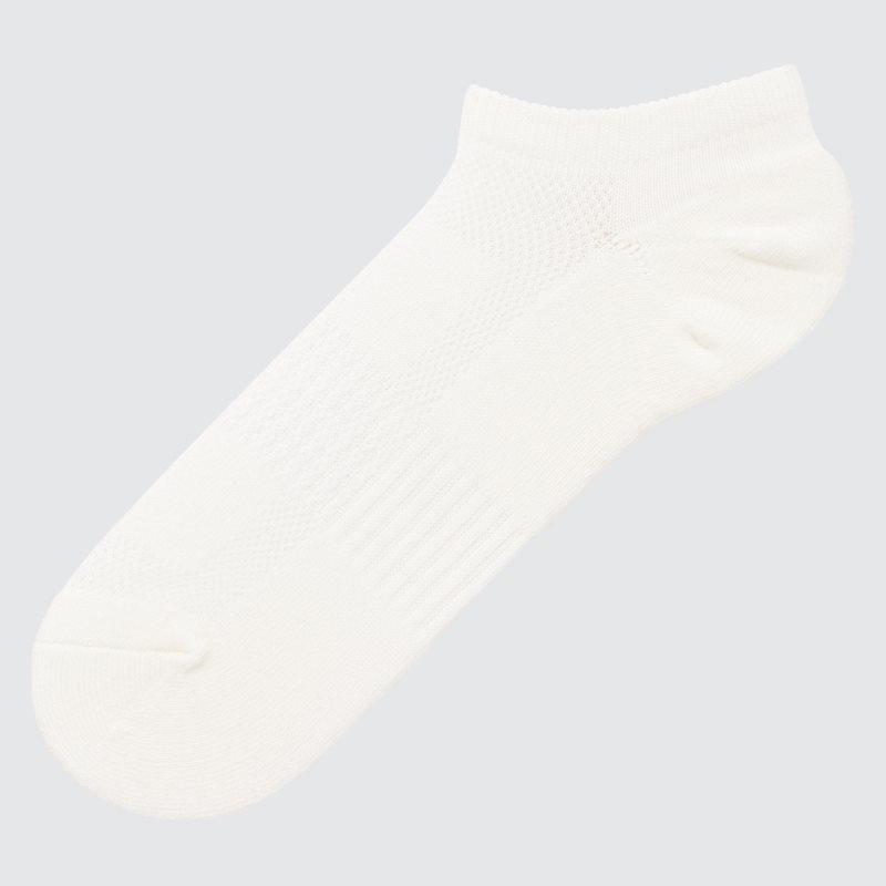 Chaussette Uniqlo Pile Mesh Short Homme Blanche | 6737410