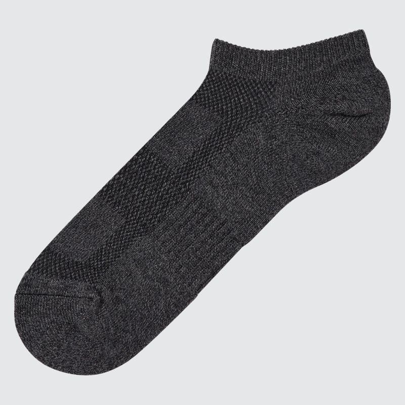 Chaussette Uniqlo Pile Mesh Short Homme Grise | 9451339