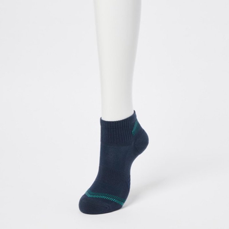 Chaussette Uniqlo Short 3 Pack Sports/Piled Femme Blanche | 1820907