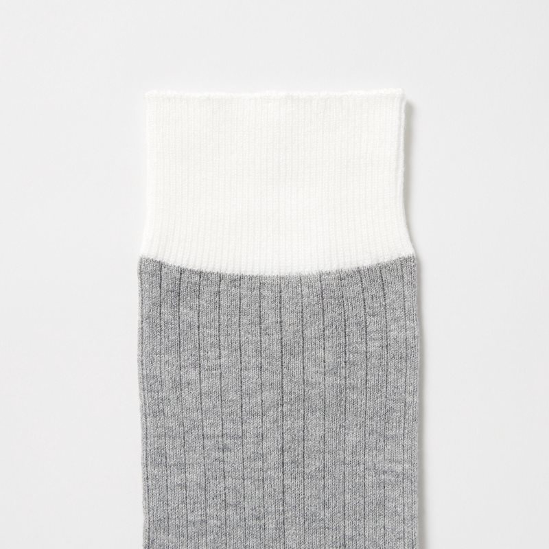 Chaussette Uniqlo Silket Ribbed Homme Grise | 5357756