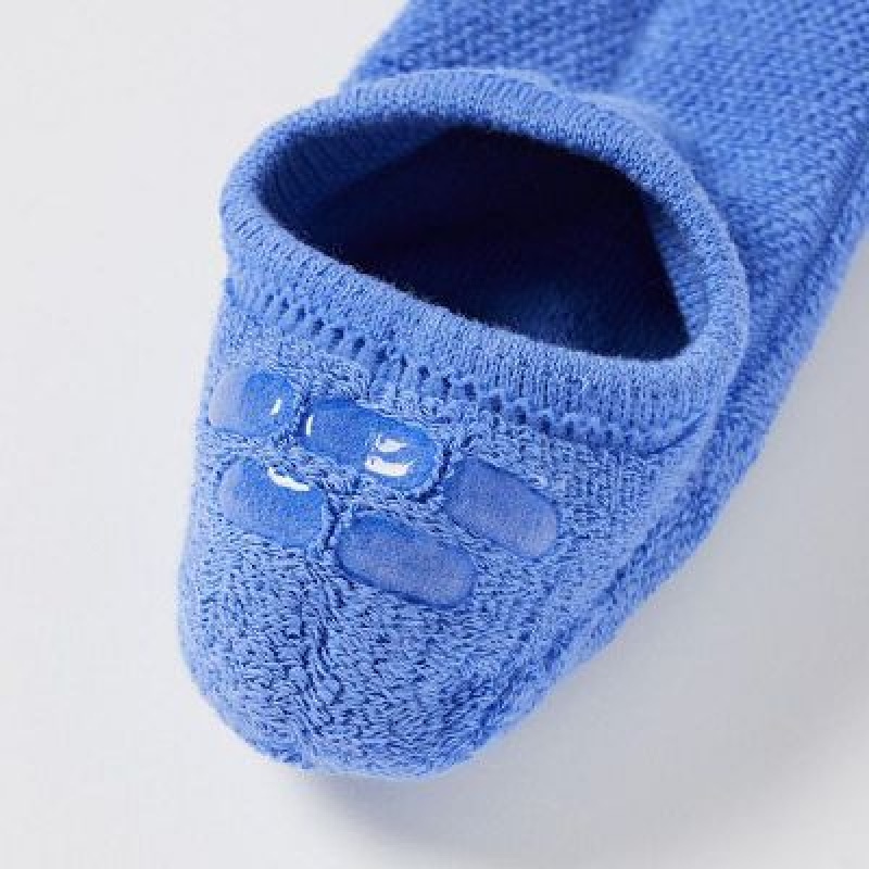 Chaussette Uniqlo Sport Footsies (3 Pairs) Femme Bleu | 1001733