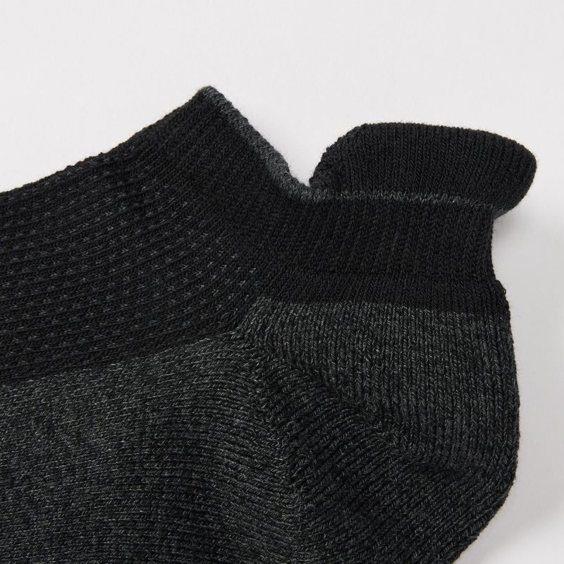 Chaussette Uniqlo Sports Pile-lined Short Homme Noir | 2509889