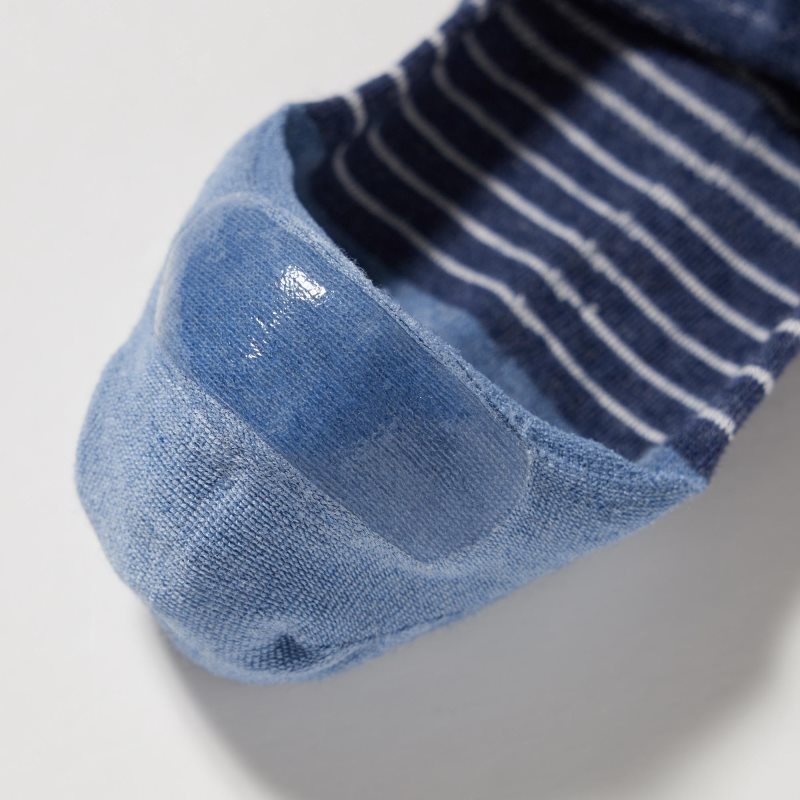Chaussette Uniqlo Striped Low Cut Homme Bleu | 336164