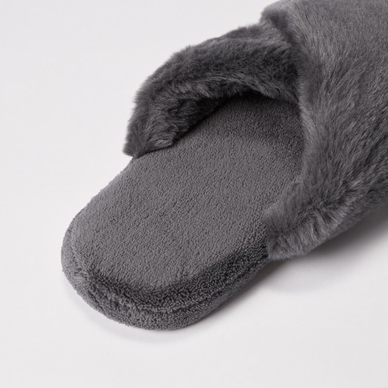 Chausson Uniqlo Fleece Room Furry Fleece Homme Grise | 5923944
