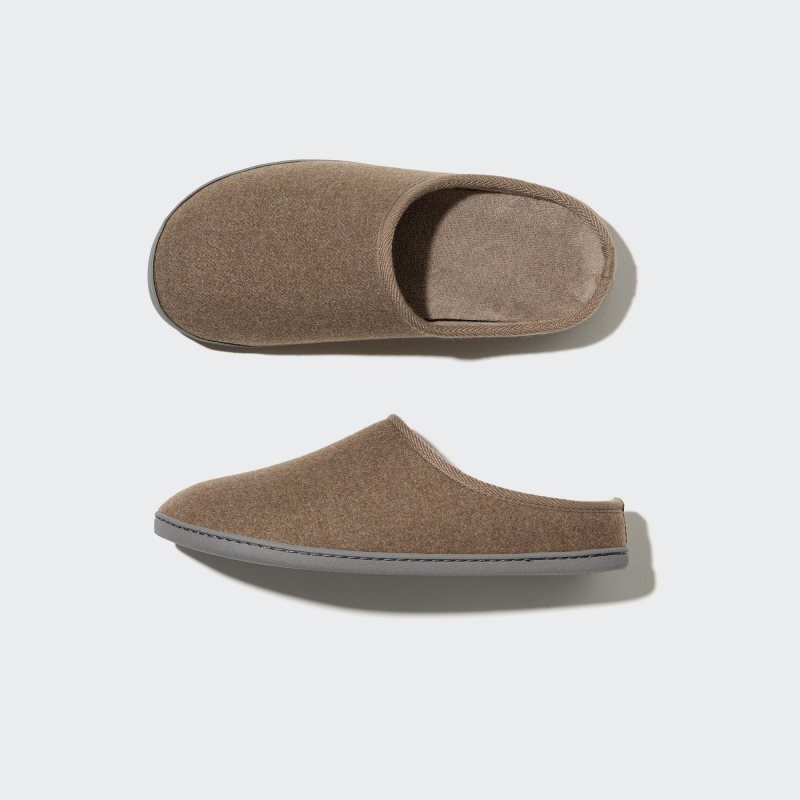 Chausson Uniqlo Washable Homme Beige | 7543288