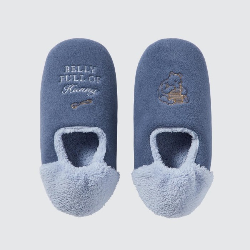 Chausson Uniqlo Winnie the Pooh Collection Femme Bleu | 2297416