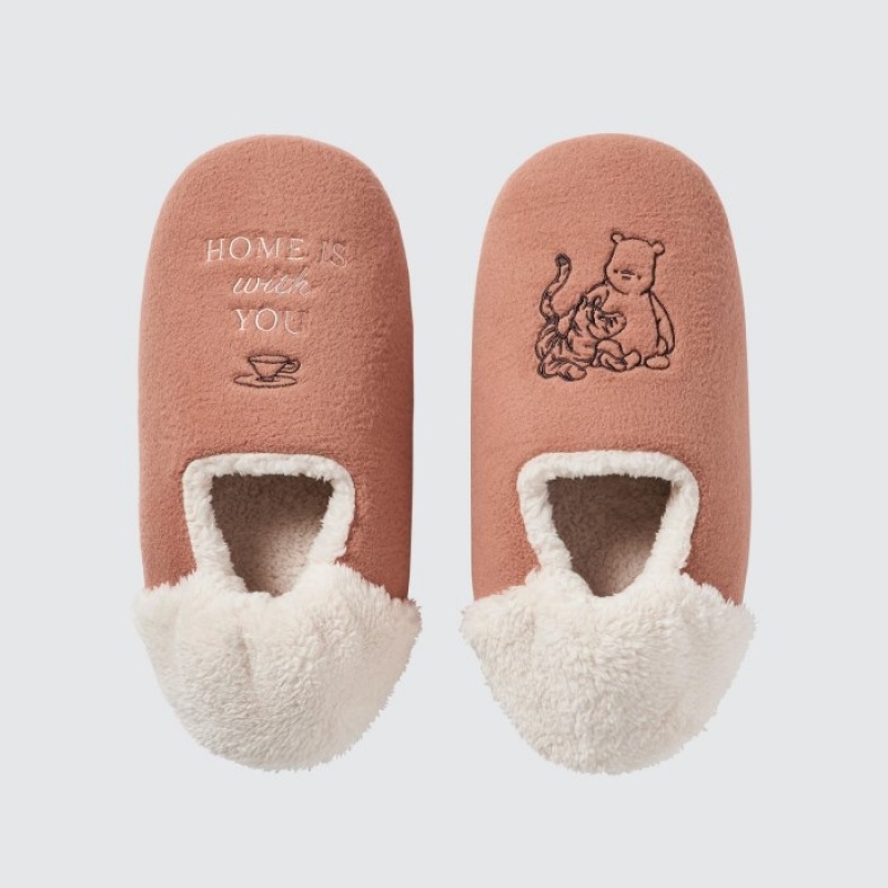 Chausson Uniqlo Winnie the Pooh Collection Femme Orange | 8067047