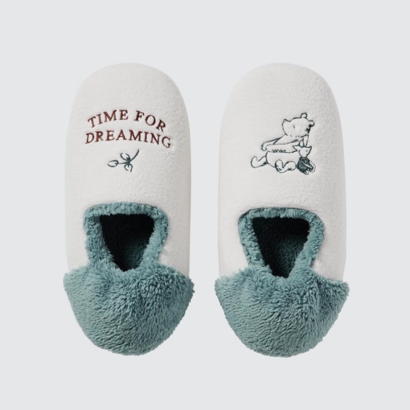 Chausson Uniqlo Winnie the Pooh Collection Femme Blanche | 4720468
