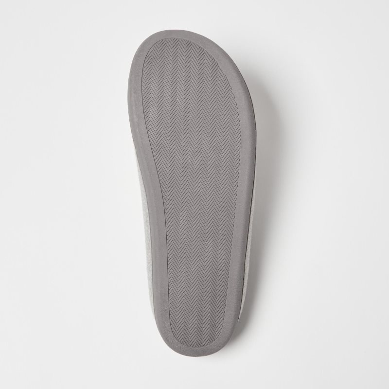 Chausson Uniqlo Wool Like Rubber Sole Homme Grise | 5870088