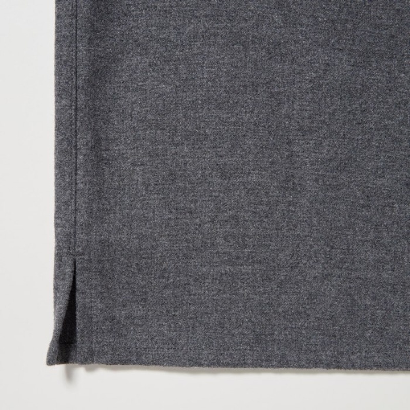 Chemises Uniqlo Brushed Twill Femme Grise | 3333971