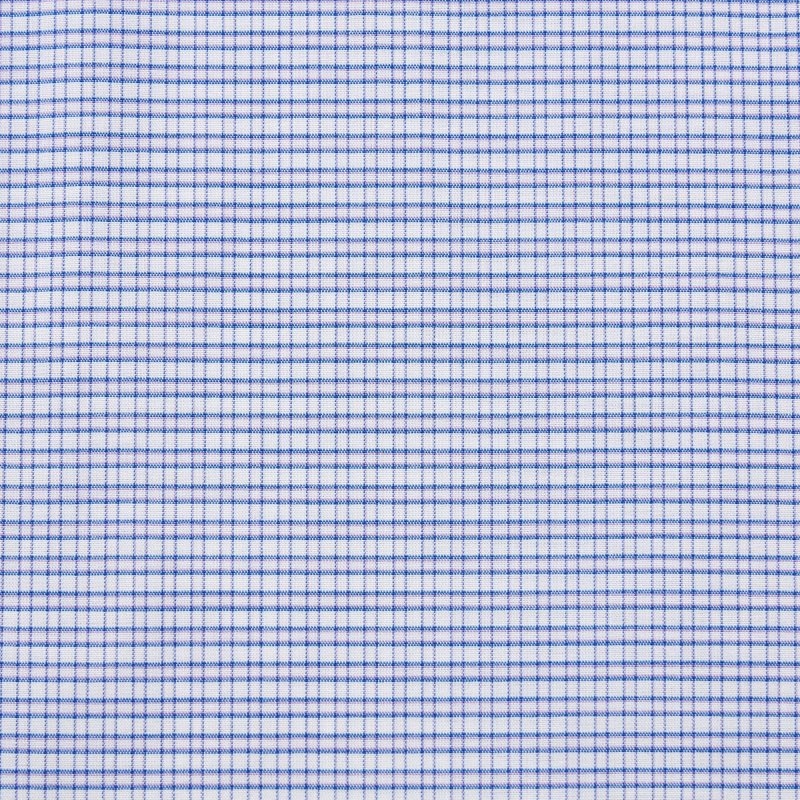 Chemises Uniqlo Easy Care Checked Stretch Slim-fit Long-sleeve Homme Bleu | 2636171