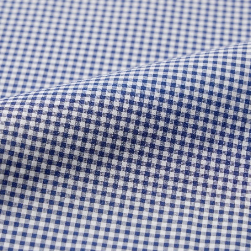 Chemises Uniqlo Extra Fine Cotton Broadcloth Long-sleeve Homme Bleu | 3776407