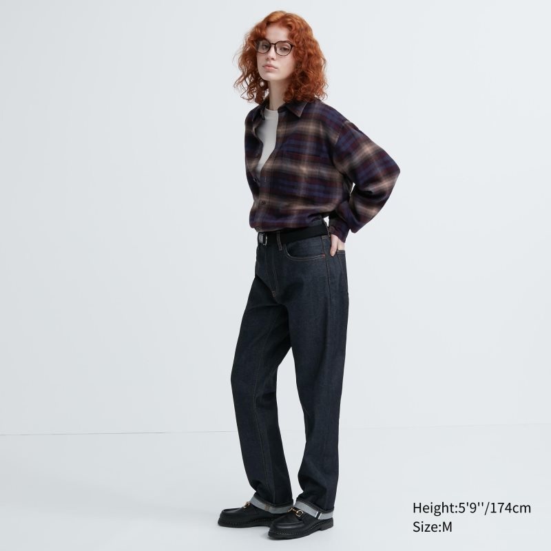 Chemises Uniqlo Flannel Checked Long-sleeve Homme Vert | 6742876