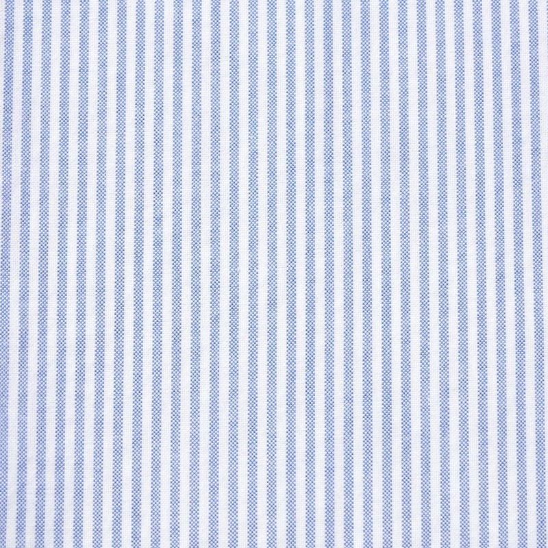 Chemises Uniqlo Oxford Striped Slim-fit Long-sleeve Homme Bleu | 8082188