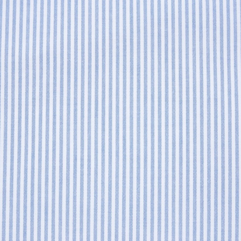 Chemises Uniqlo Oxford Striped Slim-fit Long-sleeve Homme Bleu | 9905881