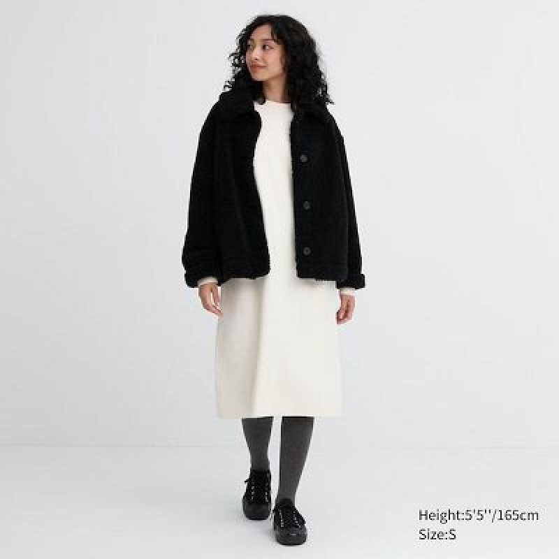 Collant Uniqlo HEATTECH Extra Warm Pile-Lined Femme Noir | 5758186