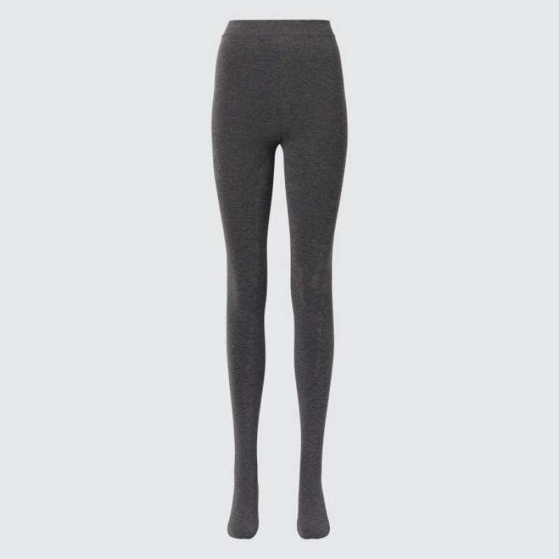 Collant Uniqlo HEATTECH Extra Warm Pile-Lined Femme Grise | 8620988