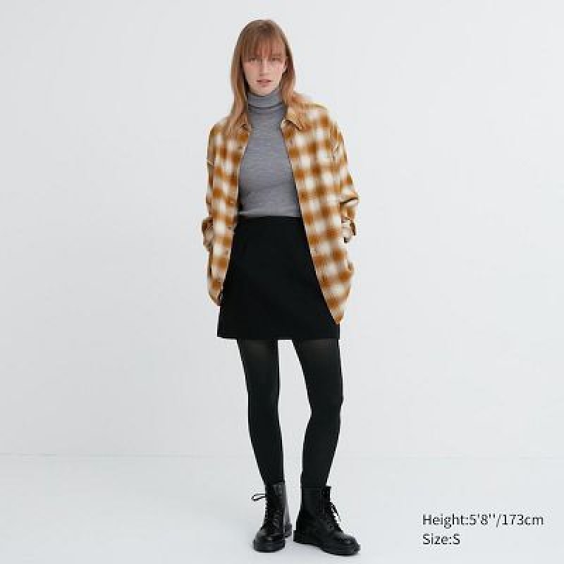 Collant Uniqlo HEATTECH Femme Noir | 7313573