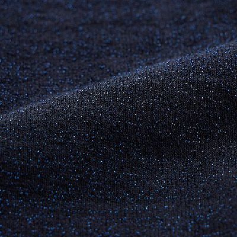 Collant Uniqlo HEATTECH Glitter Knitted Femme Bleu Marine | 1421700