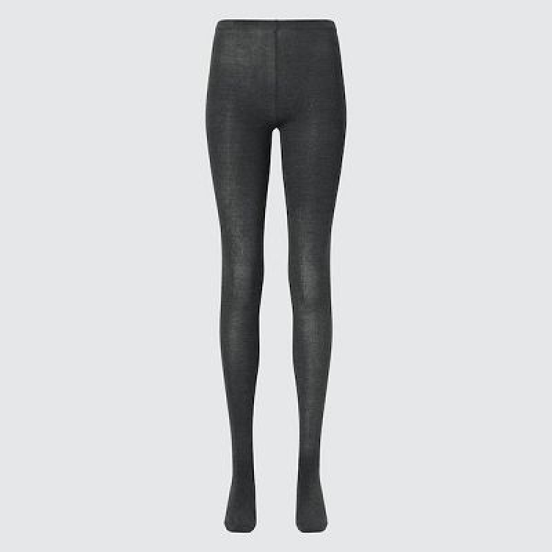 Collant Uniqlo HEATTECH Knitted Femme Grise | 2795136