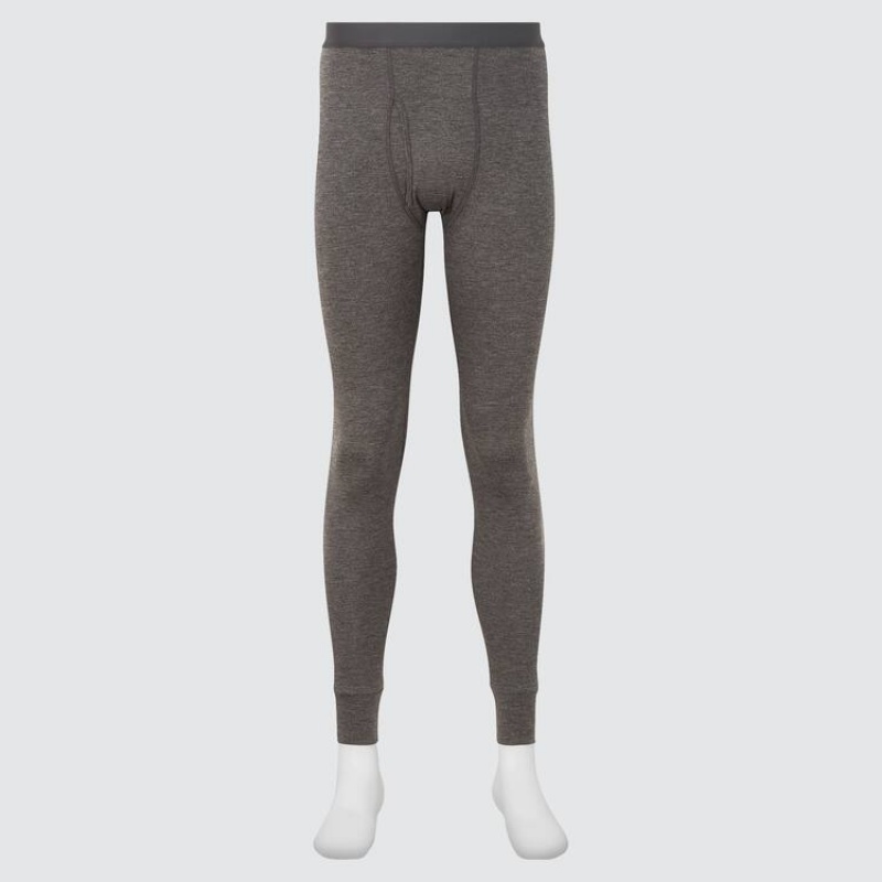 Collant Uniqlo Heattech Thermal Tights Homme Grise | 4356721
