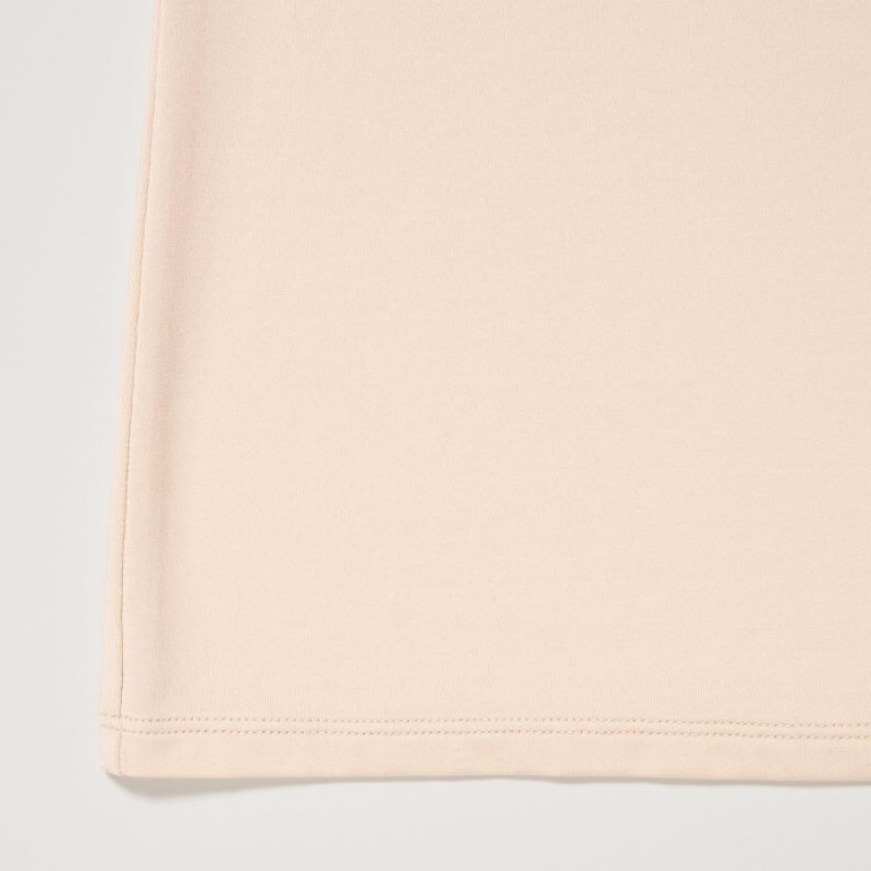 Debardeur Uniqlo AIRism Camisole Femme Beige | 7376924