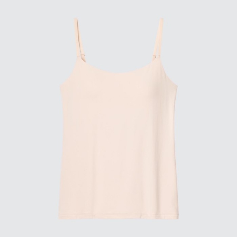 Debardeur Uniqlo AIRism Camisole Femme Rose | 5387236