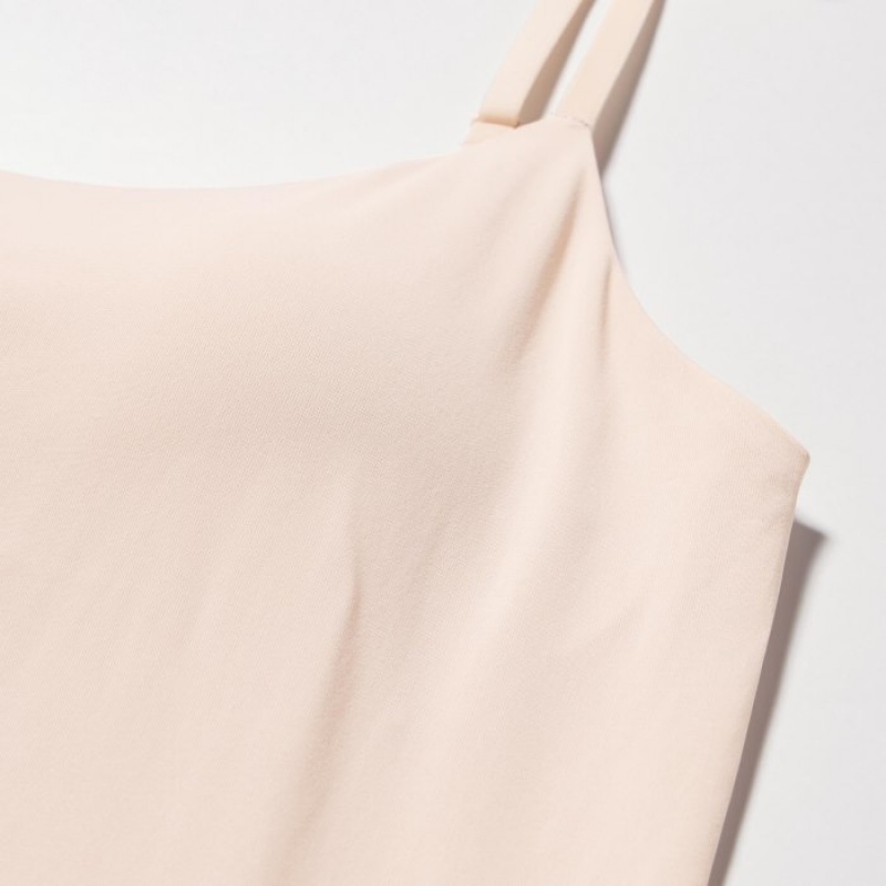 Debardeur Uniqlo AIRism Camisole Femme Rose | 5387236