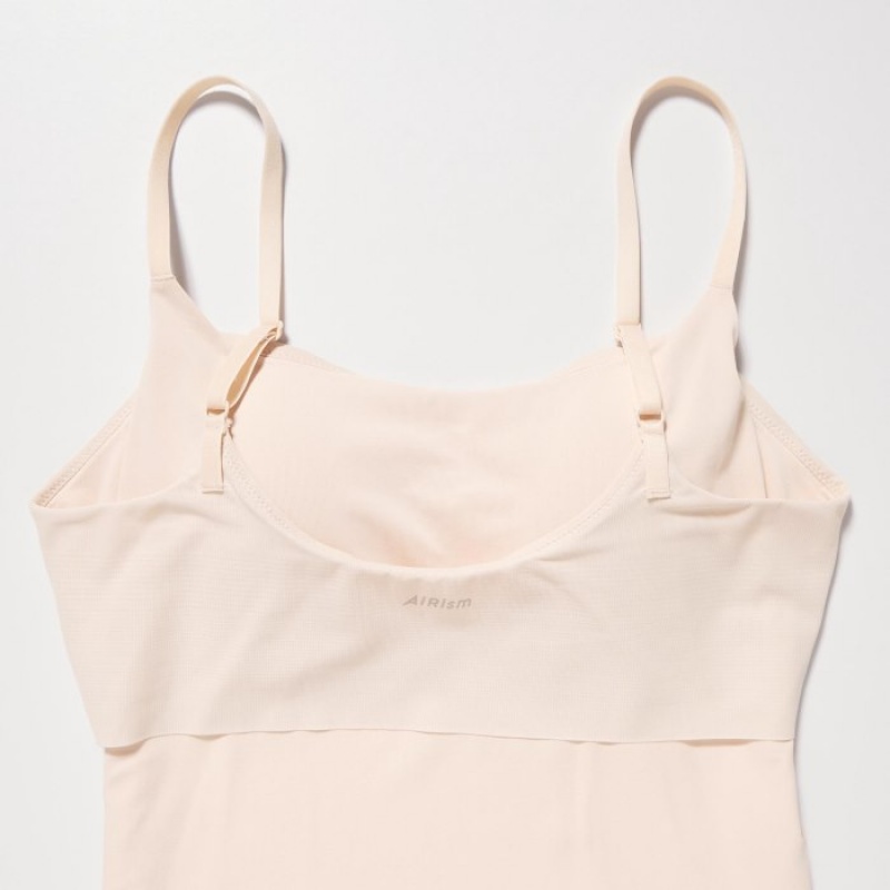 Debardeur Uniqlo AIRism Camisole Femme Rose | 5387236