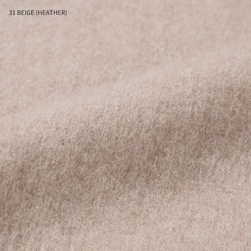Echarpes Uniqlo Cashmere Femme Beige | 8263745