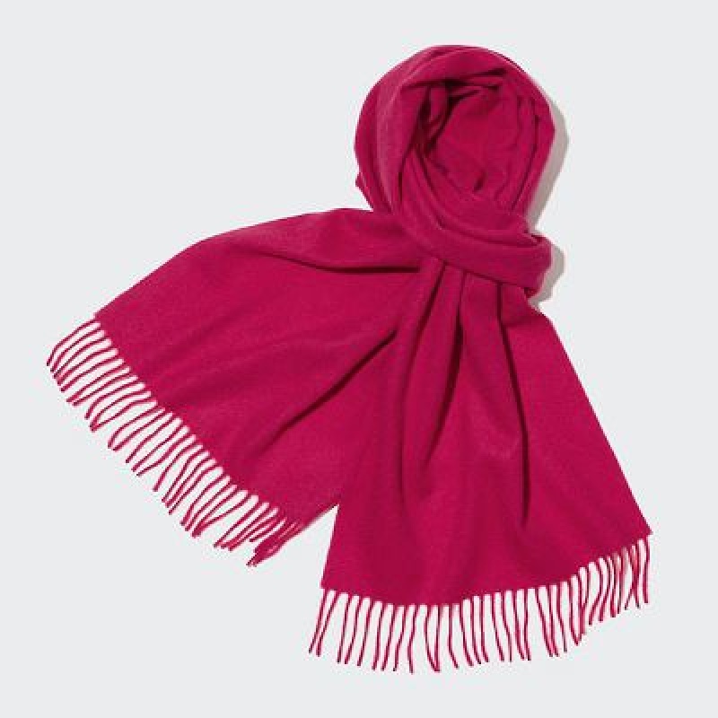 Echarpes Uniqlo Cashmere Femme Rose | 3230973
