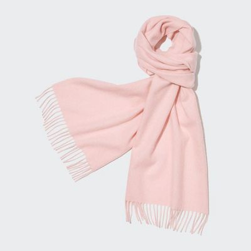 Echarpes Uniqlo Cashmere Femme Rose | 4986413