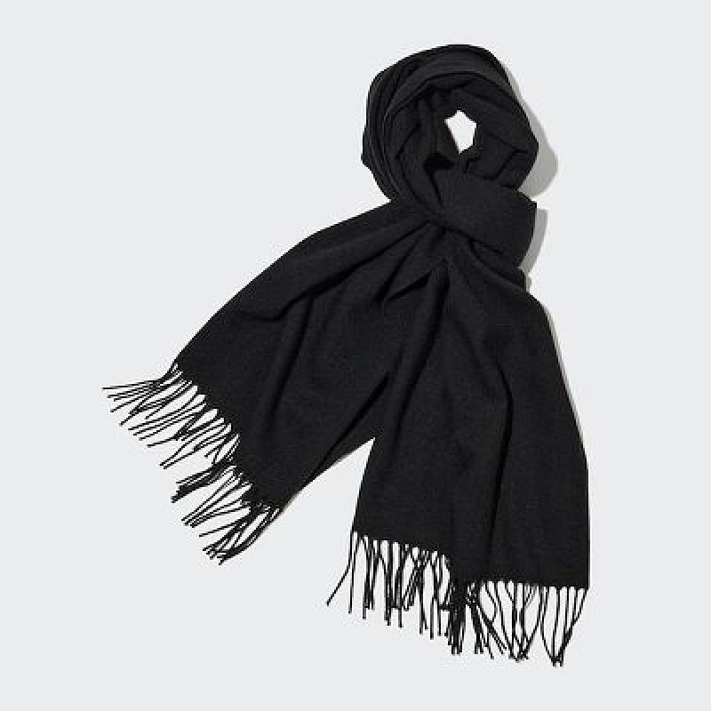 Echarpes Uniqlo HEATTECH Femme Noir | 4510096