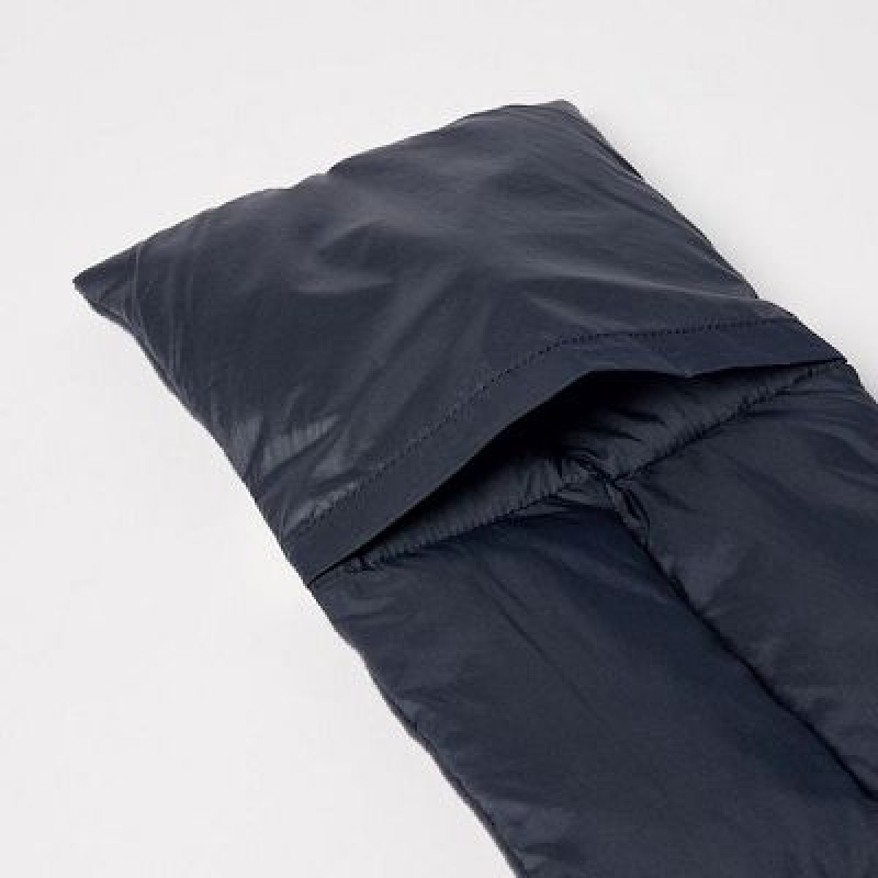 Echarpes Uniqlo HEATTECH Lined Padded Femme Bleu Marine | 3584865