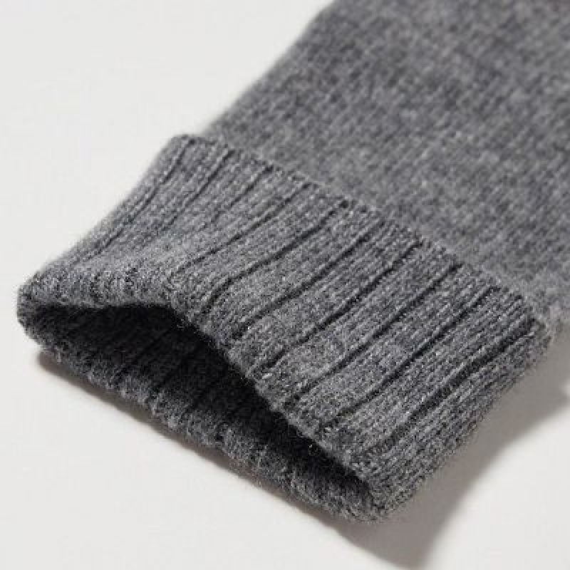 Gant Uniqlo Cashmere Knitted Femme Grise | 1154838