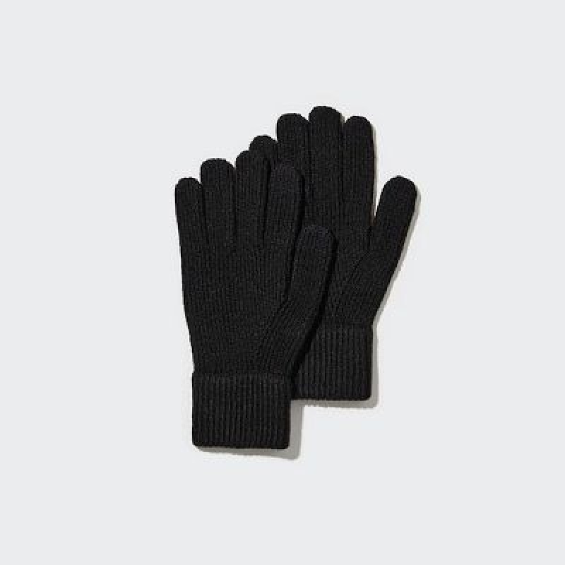Gant Uniqlo HEATTECH Knitted Femme Noir | 2374350
