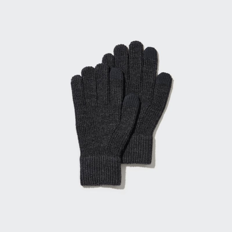 Gant Uniqlo HEATTECH Knitted Homme Grise | 9990017