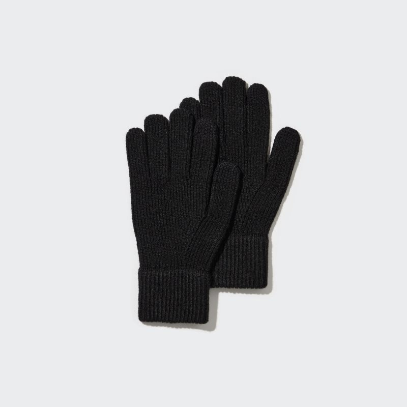 Gant Uniqlo HEATTECH Knitted Homme Noir | 6208909