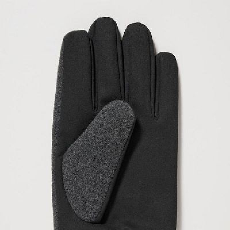 Gant Uniqlo HEATTECH Lined Faux Wool Femme Grise | 328660