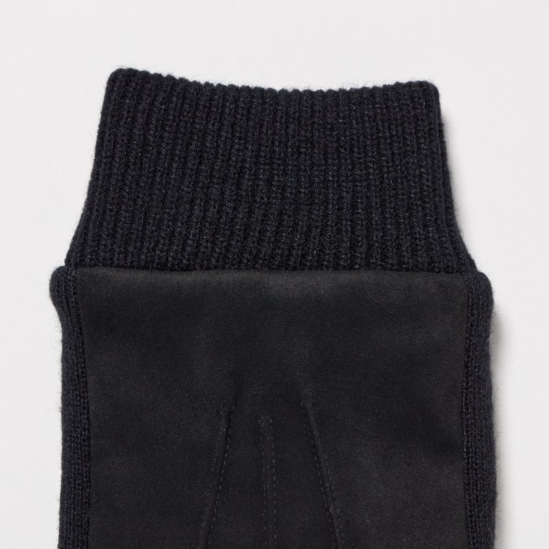 Gant Uniqlo HEATTECH Lined Homme Noir | 6349073