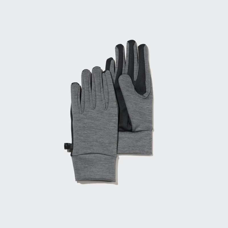 Gant Uniqlo HEATTECH Lined Stretch Homme Grise | 2848236