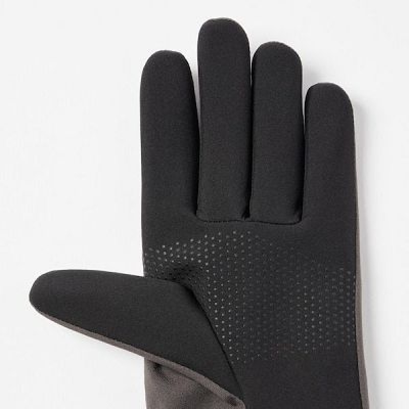 Gant Uniqlo Heattech Lined Function Femme Grise | 2357509