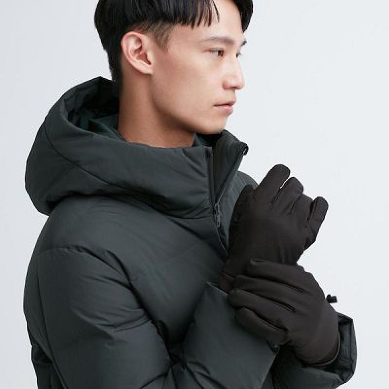 Gant Uniqlo Heattech Lined Function Femme Noir | 4129955