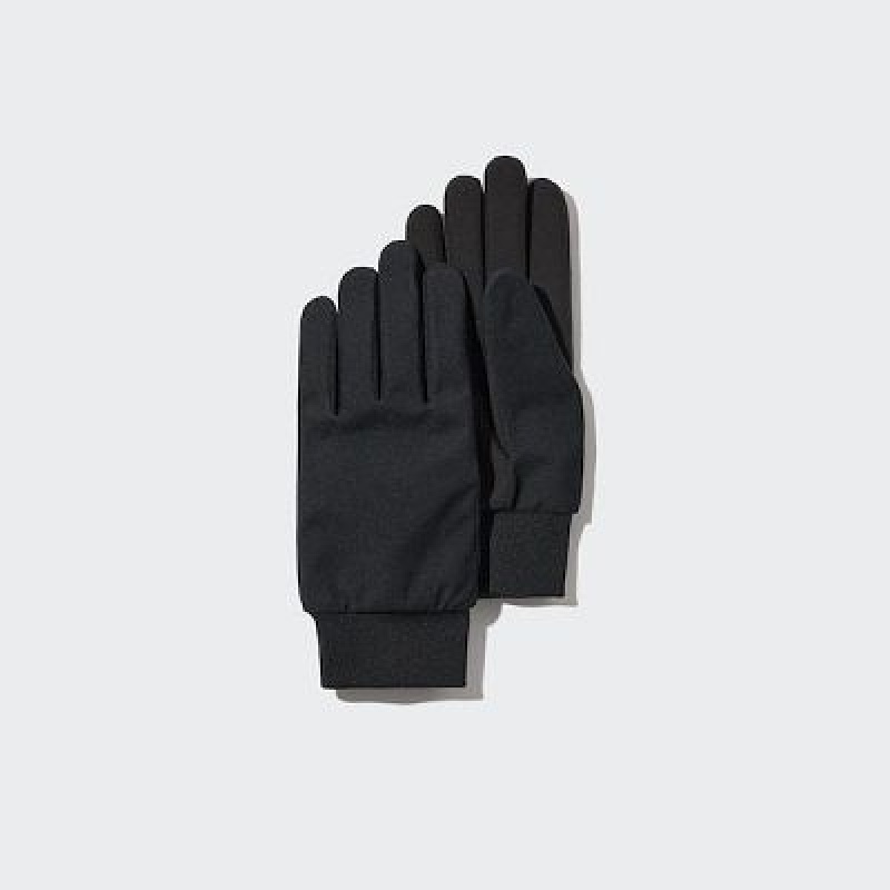 Gant Uniqlo Heattech Lined Function Femme Noir | 2876536