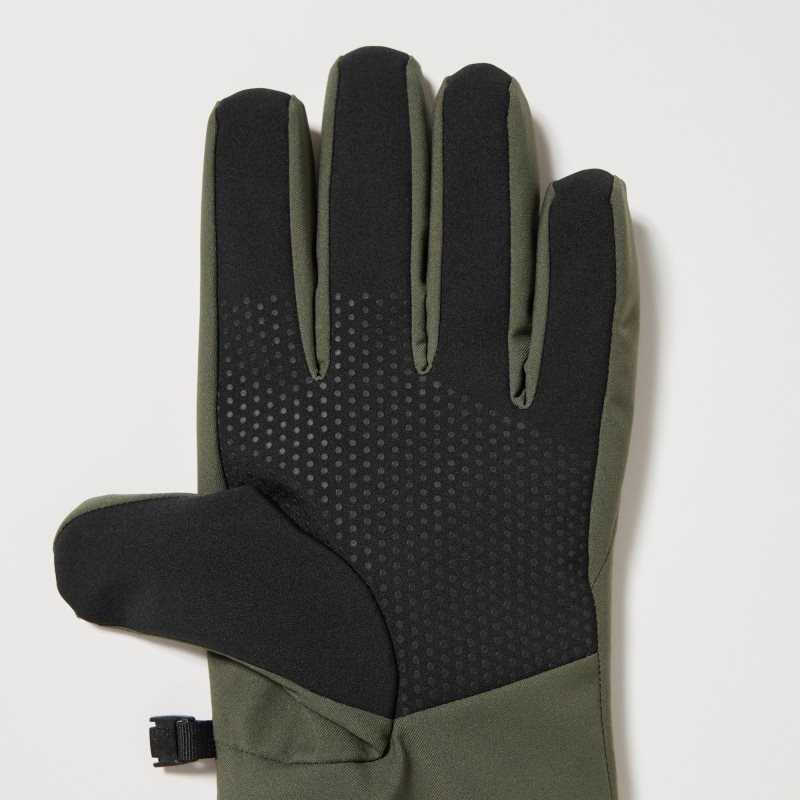 Gant Uniqlo Heattech Lined Function Homme Vert Olive | 7377903