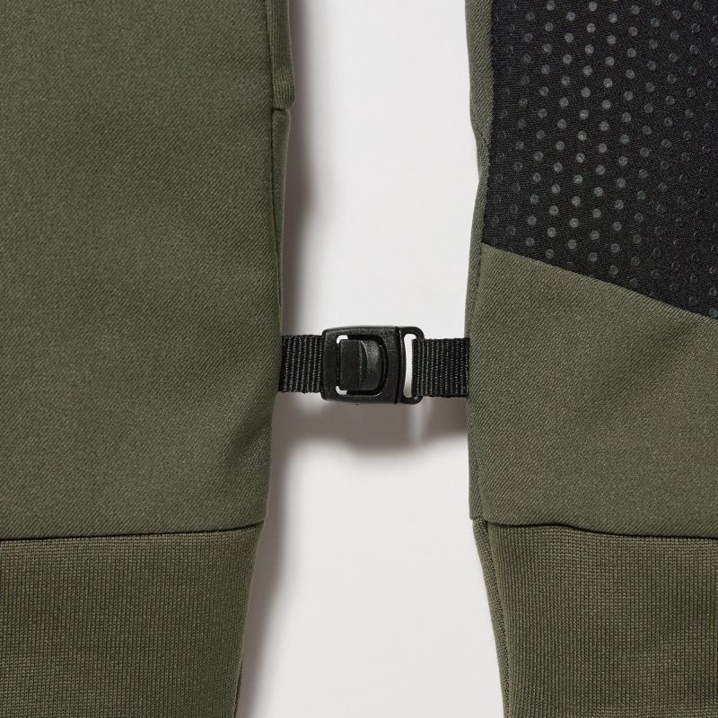 Gant Uniqlo Heattech Lined Function Homme Vert Olive | 7377903
