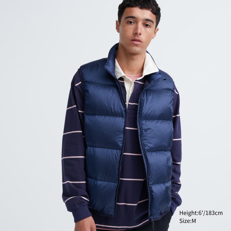 Gilet Uniqlo Ultra Light Down Homme Bleu Marine | 4480959
