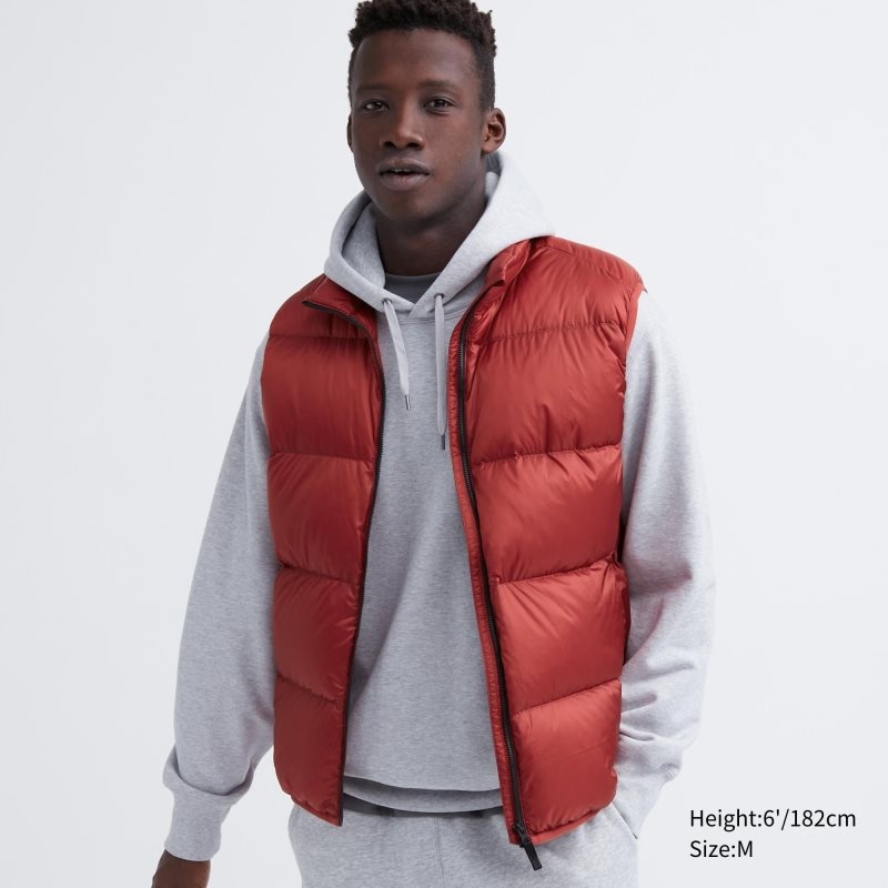 Gilet Uniqlo Ultra Light Down Homme Rouge | 8200270